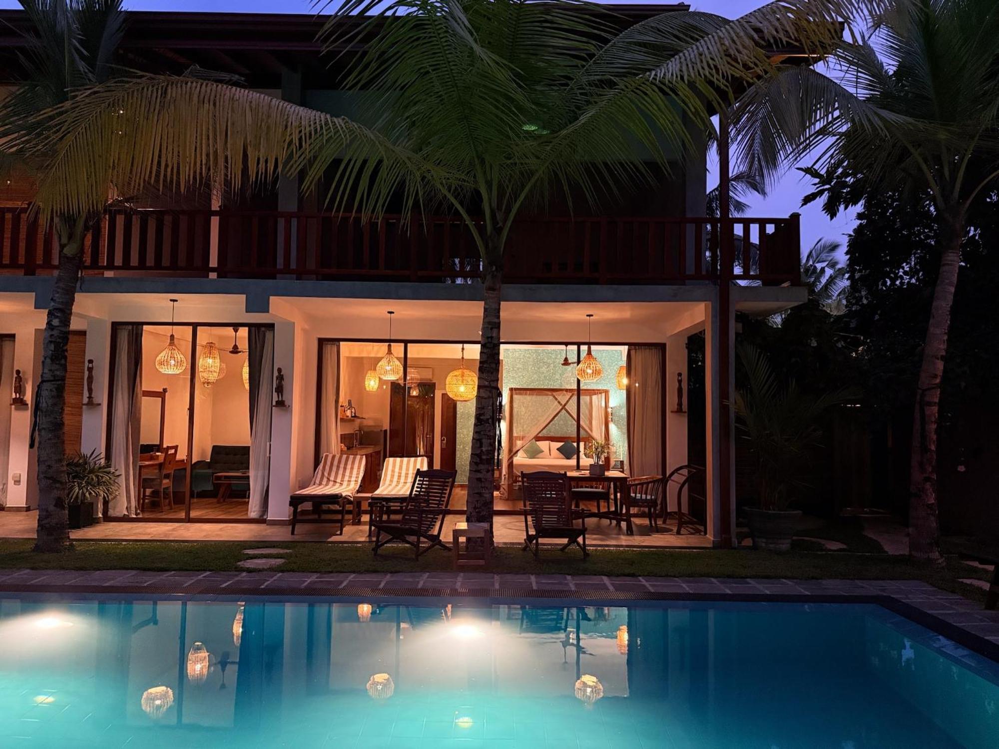 Sri Palms Bed & Breakfast Kosgoda Exterior photo